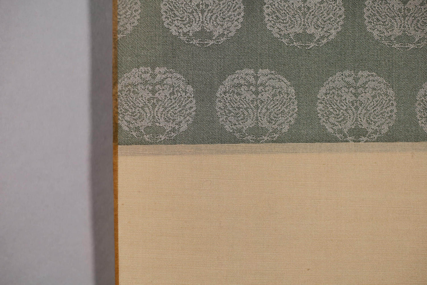Empty Hanging Scroll - Japanese Calligraphy Silk Paper Scroll H117xW46cm