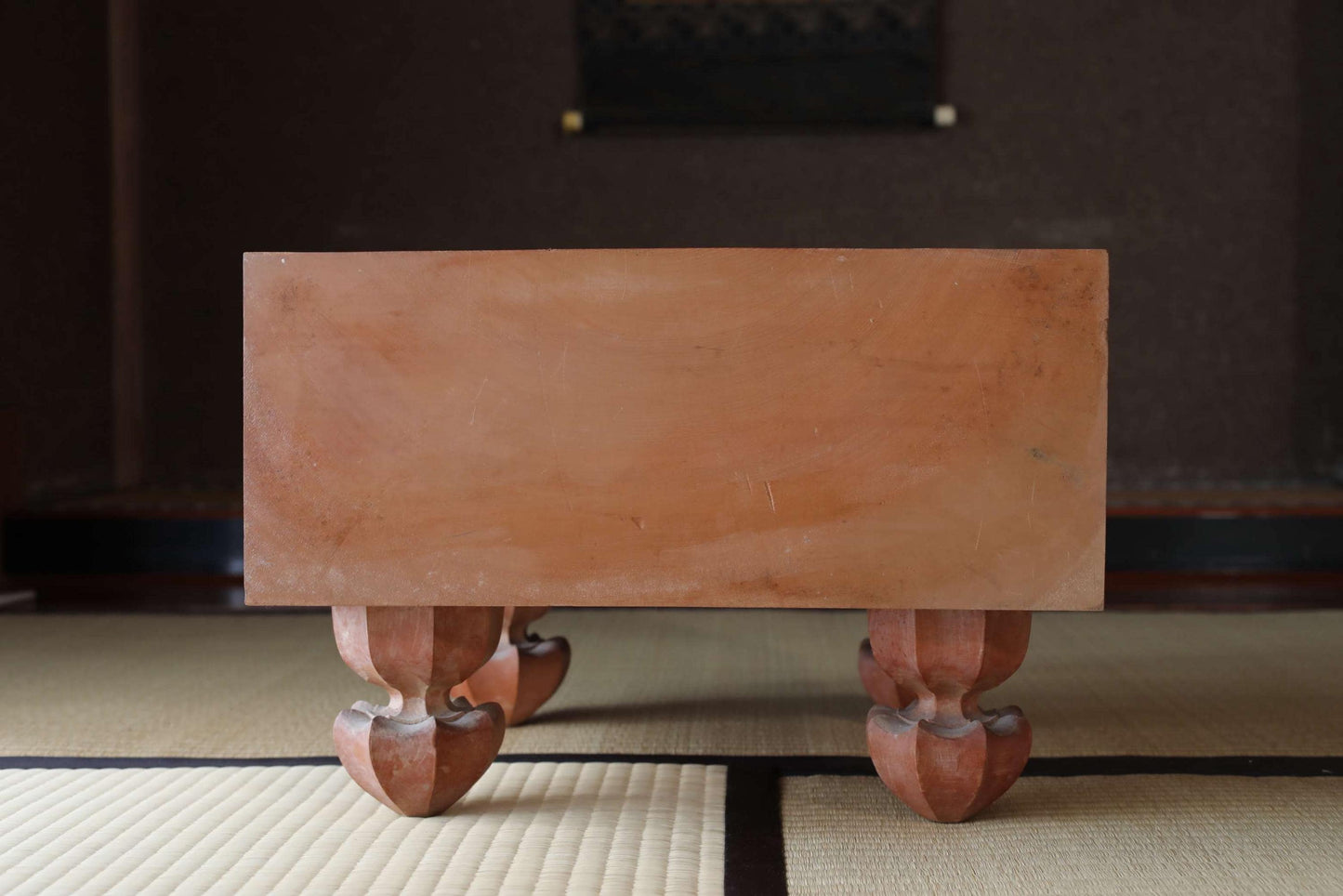 Solid Wood Go Board - Premium Japanese Goban Table With Thick Go Stones & Vintage Wooden Bowls
