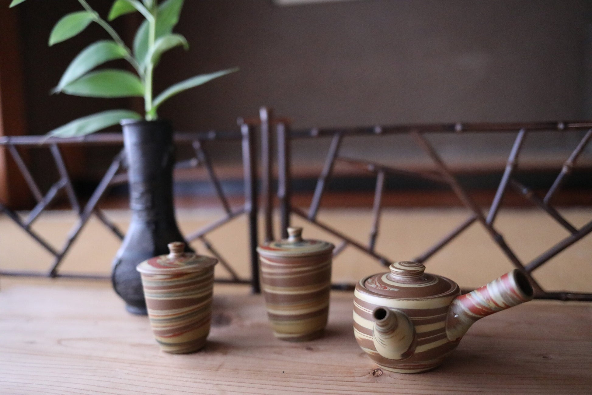 tea set 2cups