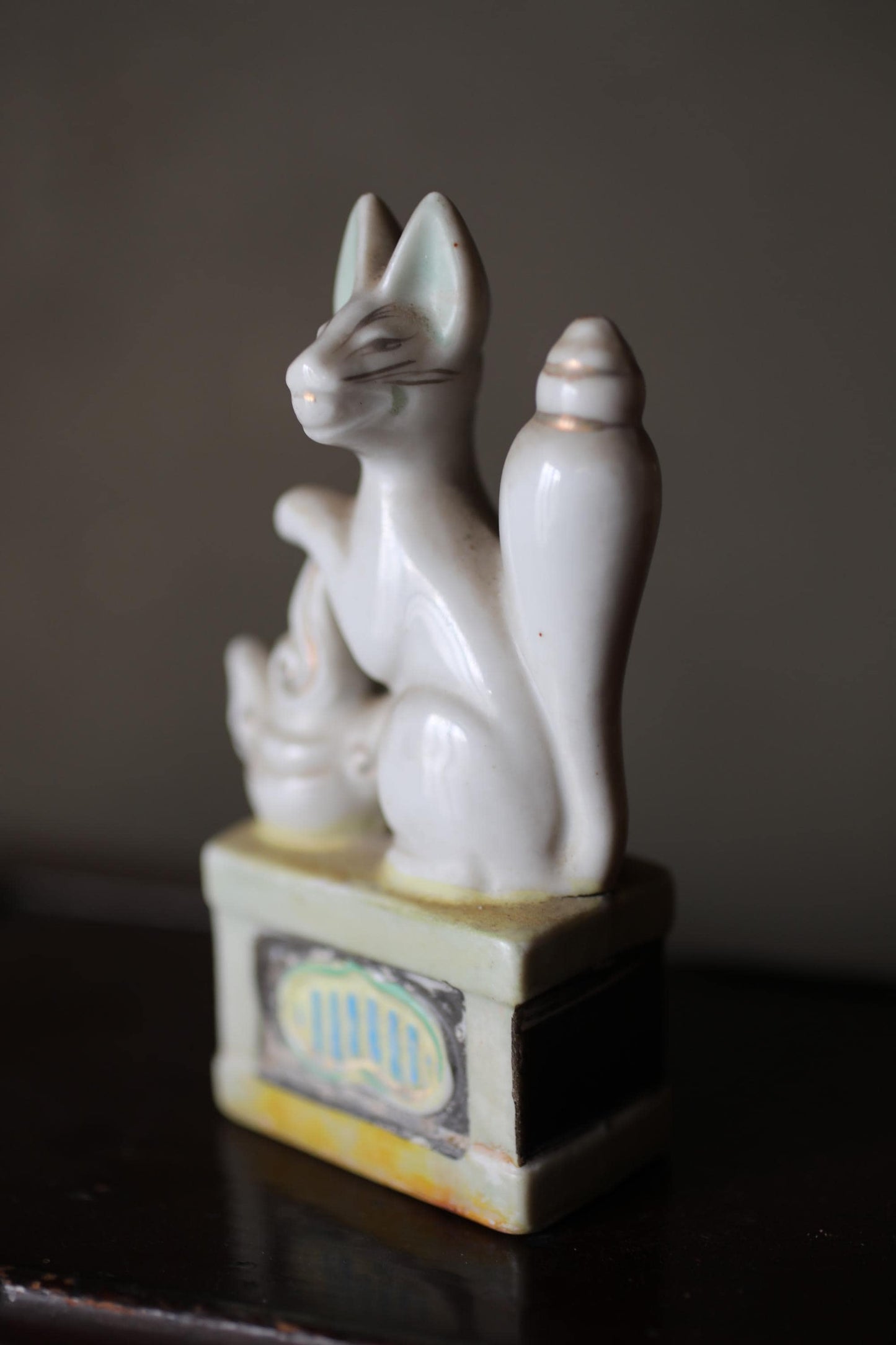 Kitsune Porcelain Dolls – Vintage Japanese Fox Figurines | Shinto Shrine Art