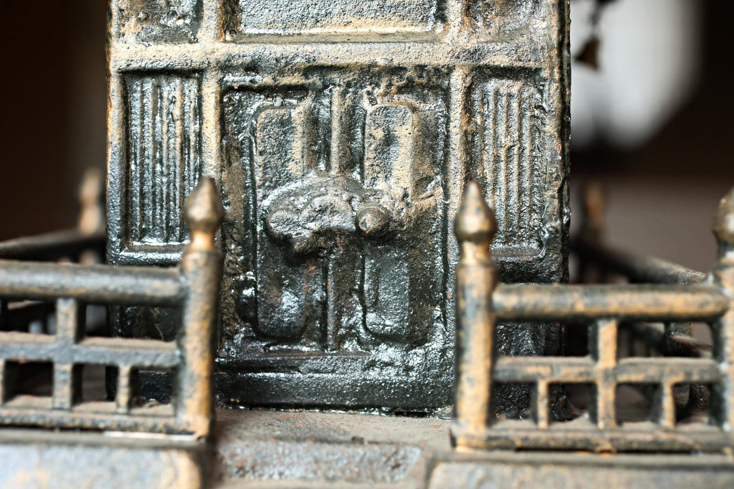 Large Cast Iron Pagoda - Five-Storied Japanese Garden Statue | Solid Iron Sculpture