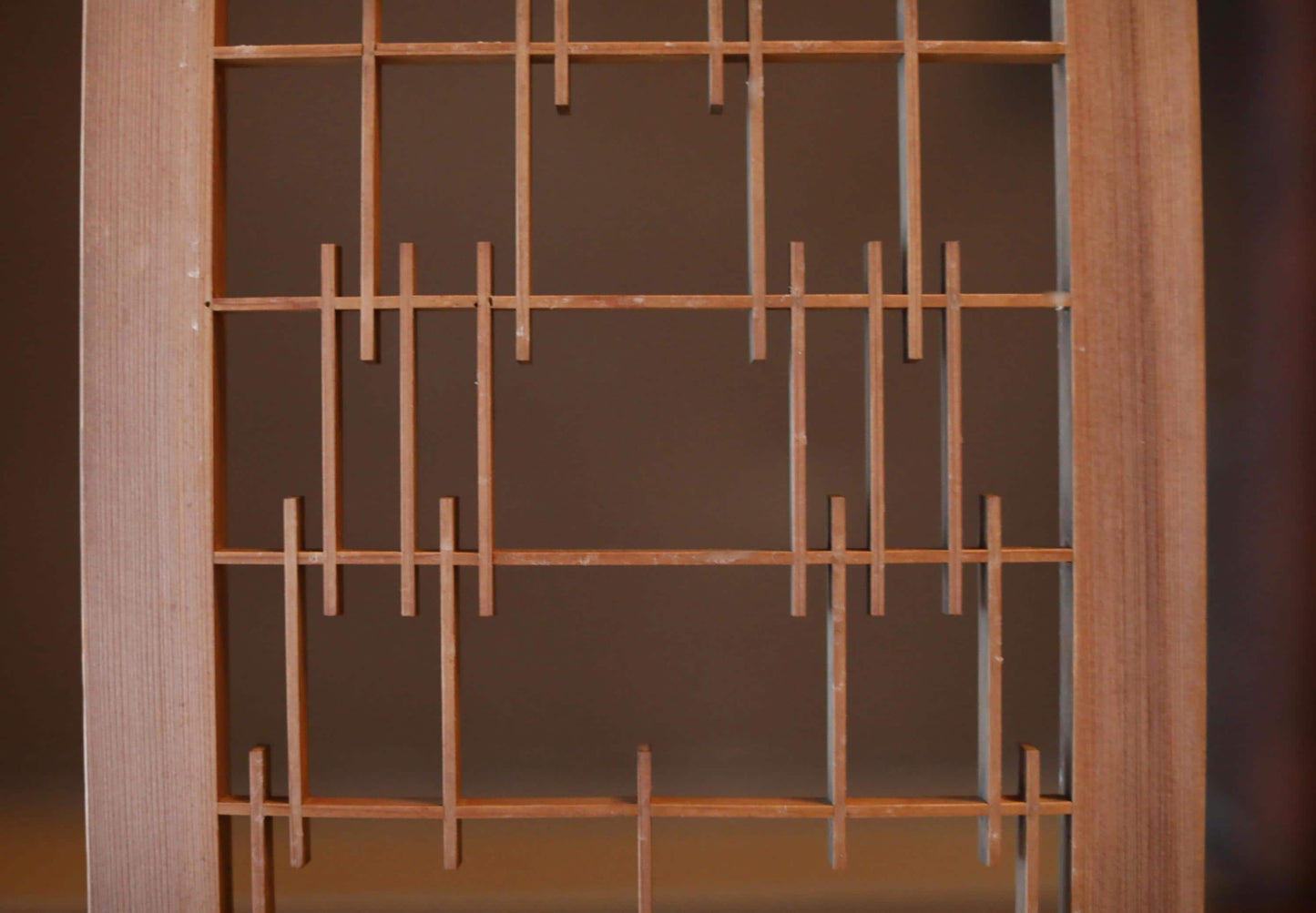 Kumiko Shoji Screen – Japanese Room Divider | Handmade Wood Lattice Panel