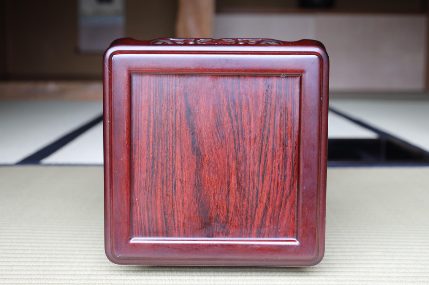 Japanese Pedestal Stand | Vintage Wooden Pedestal For Bonsai Pot Display And Tea Ceremony