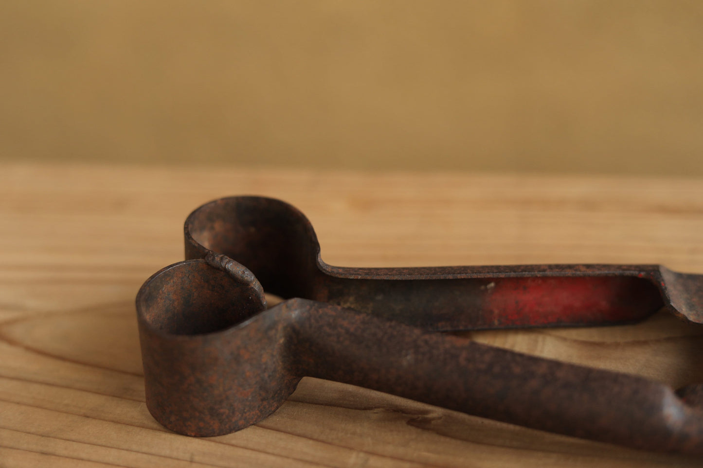 Vintage Wool Shears – Japanese Wool Scissors | Hokkaido Pioneer Tool, Signed Kanji