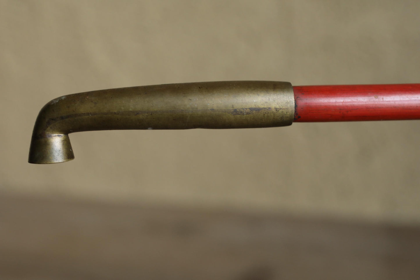 Japanese Vintage Smoking Pipe - Long Bamboo and Brass Kiseru Pipe with Cool Mild Smoke
