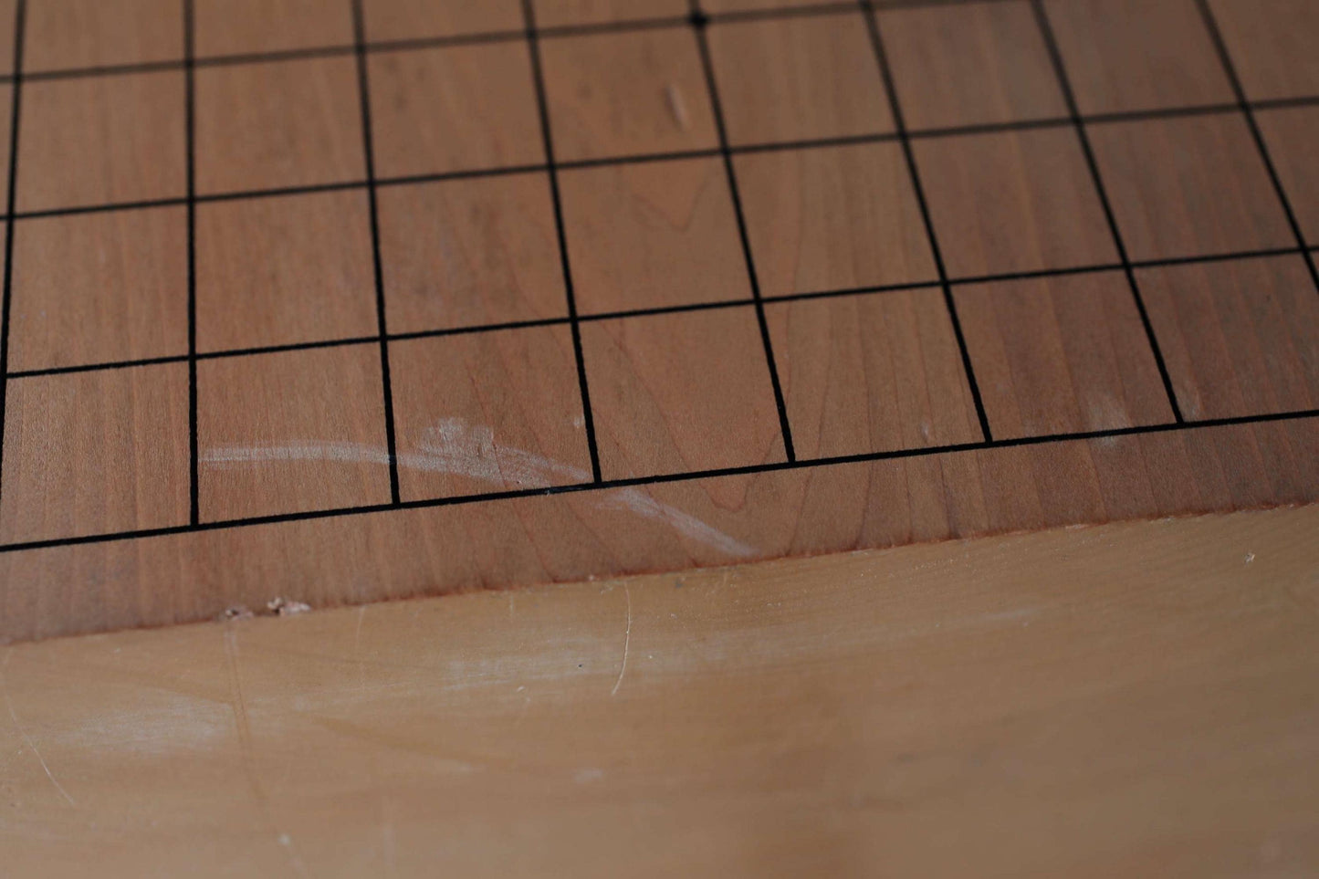 Solid Wood Go Board - Premium Japanese Goban Table With Thick Go Stones & Vintage Wooden Bowls