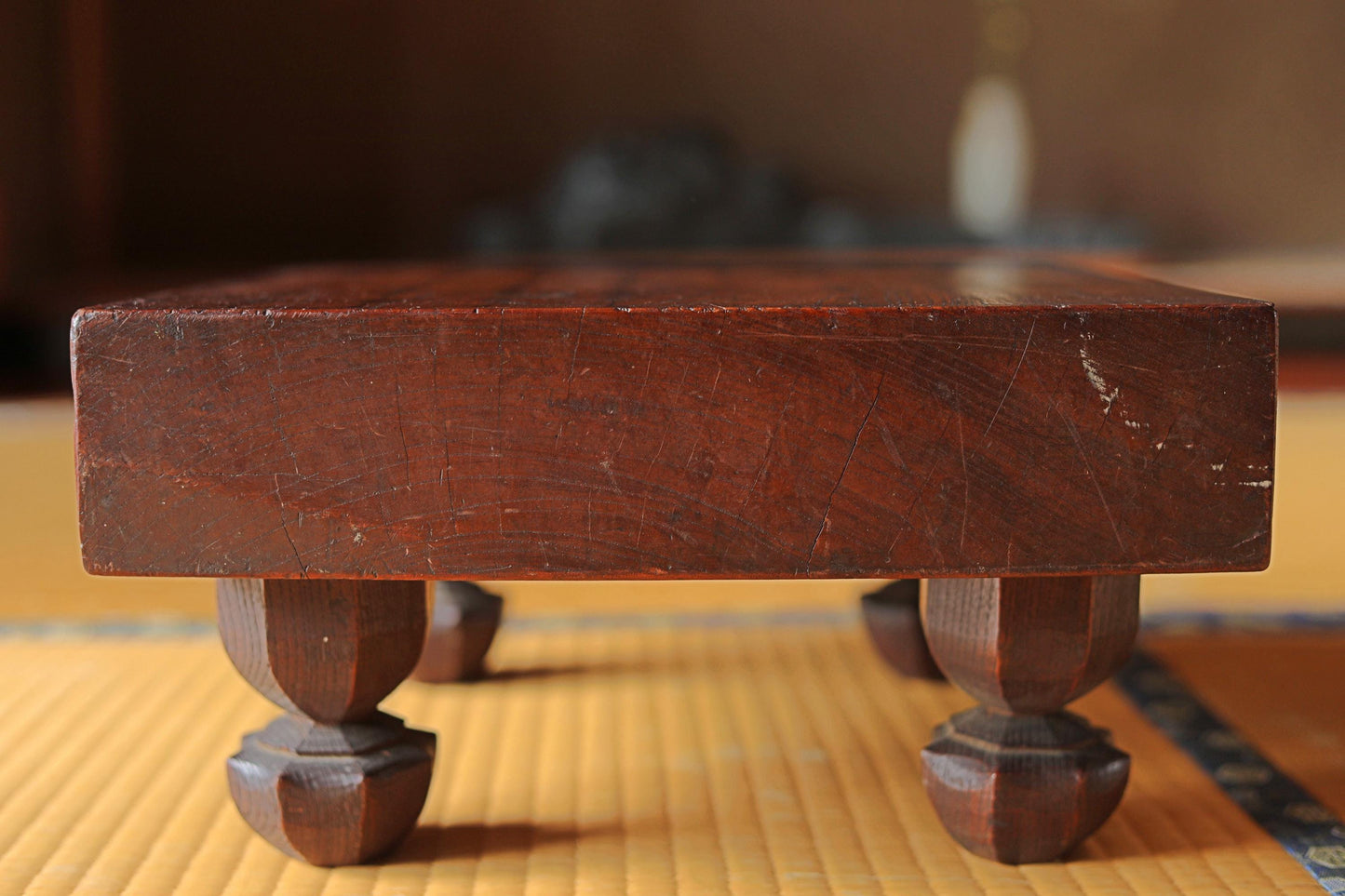 Antique Japanese Shogi Handmade Wood Board & Pieces – Vintage 1890s Set
