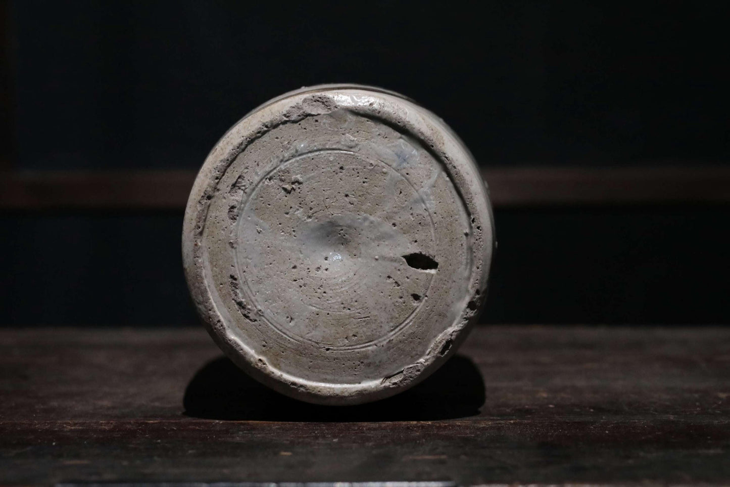Antique Sake Bottle - 1930s Japanese Ceramic Jar With Kanji Calligraphy Art