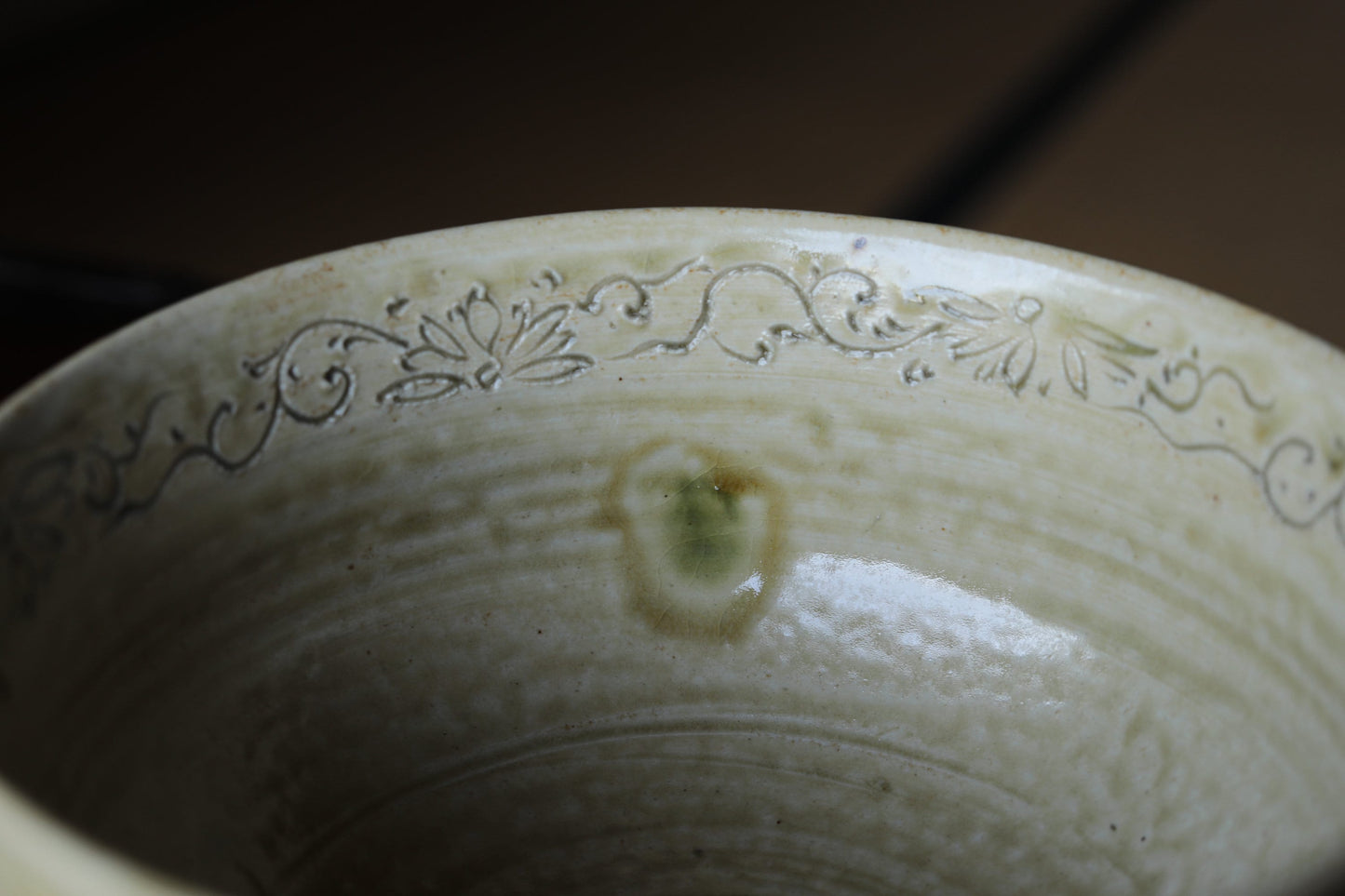 Vintage Kiseto Bowl - Japanese Ceramic Tea Ceremony Vessel with Kanji Box