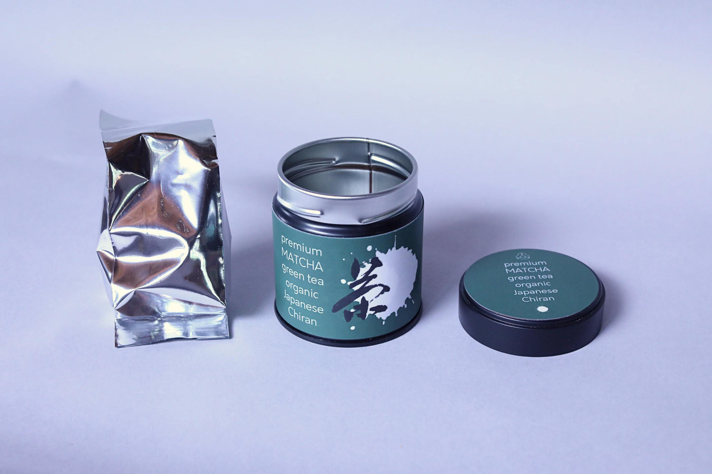 Organic Matcha Tea Set – Stainless Steel Canister & Sifter for Smooth, Clump-Free Matcha