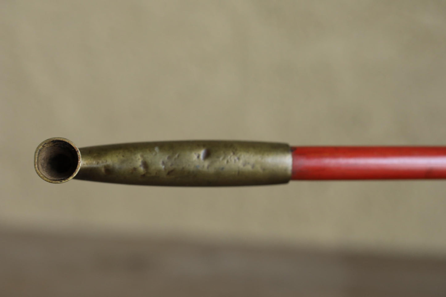 Japanese Vintage Smoking Pipe - Long Bamboo and Brass Kiseru Pipe with Cool Mild Smoke