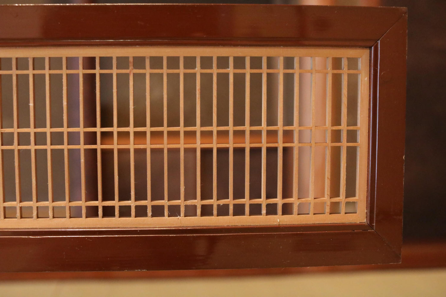 Japanese Kumiko Ranma – Handcrafted Wooden Lattice Panel | Traditional Shoji Screen Divider