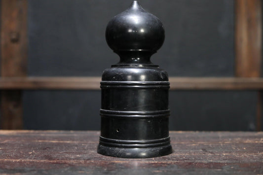 Japanese Bronze Giboshi - Traditional Buddhist Temple Finial | Architectural Pillar Crown