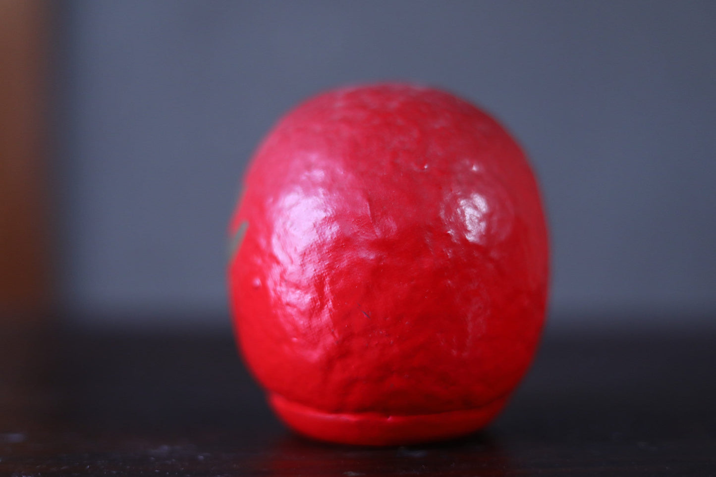 Daruma Doll Figurine – Japanese Roly-Poly Toy | Traditional Paper Tumbler Doll 3.5in