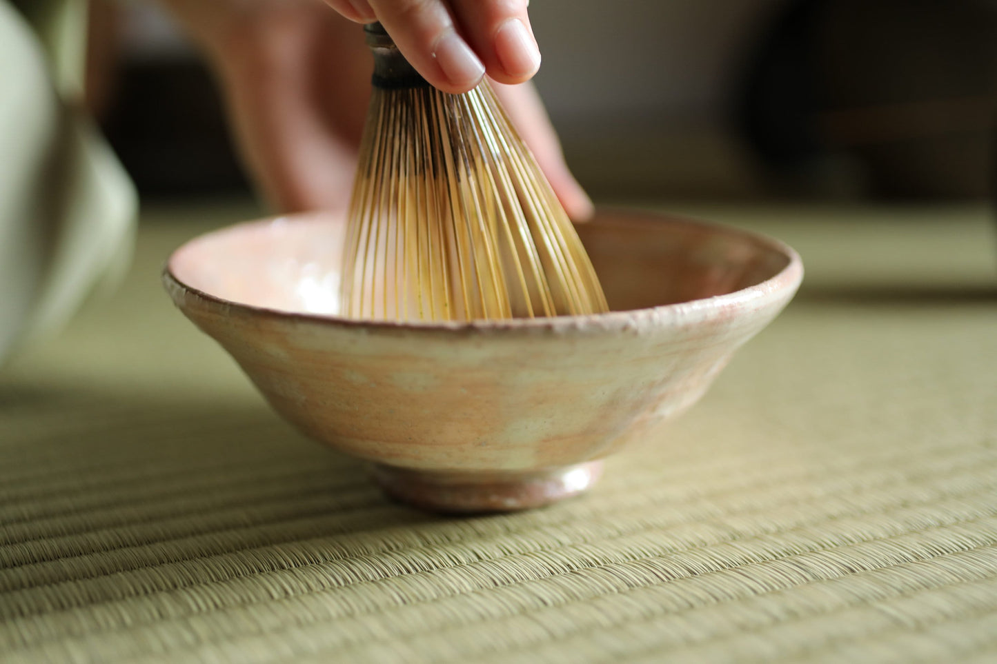 Hagi Ware Matcha Bowl - Japanese Tea Bowl With Wooden Box Gift | Handmade Pottery