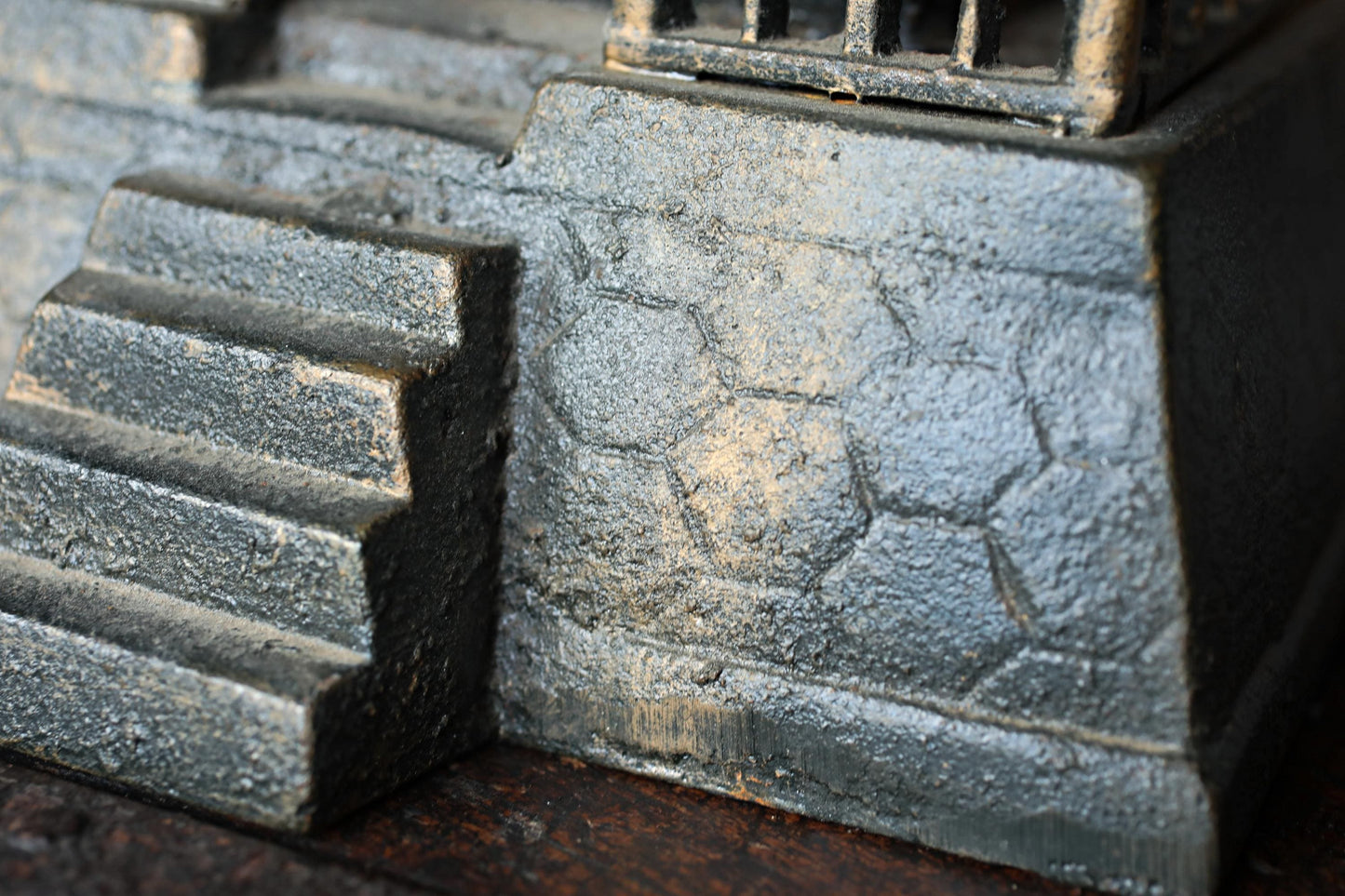 Large Cast Iron Pagoda - Five-Storied Japanese Garden Statue | Solid Iron Sculpture