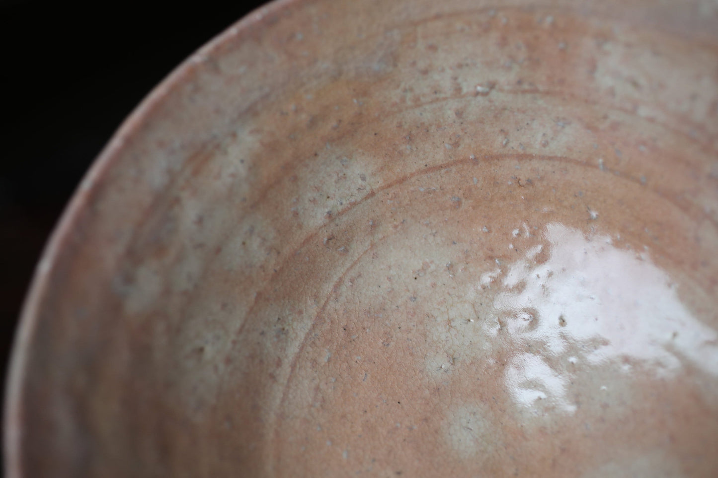 Hagi Ware Matcha Bowl - Japanese Tea Bowl With Wooden Box Gift | Handmade Pottery