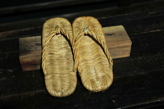 Japanese Straw Sandals – Handmade Traditional Zori Sandals for Tea Ceremony | Lightweight Natural Straw