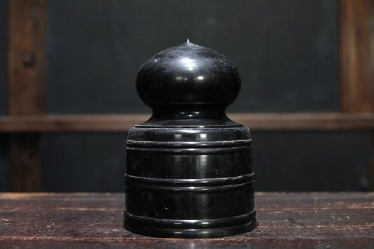 Japanese Temple Finial Bronze Architectural Ornament - Traditional Pillar Crown Decoration