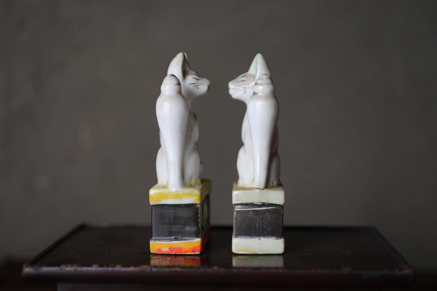 Kitsune Porcelain Dolls – Vintage Japanese Fox Figurines | Shinto Shrine Art