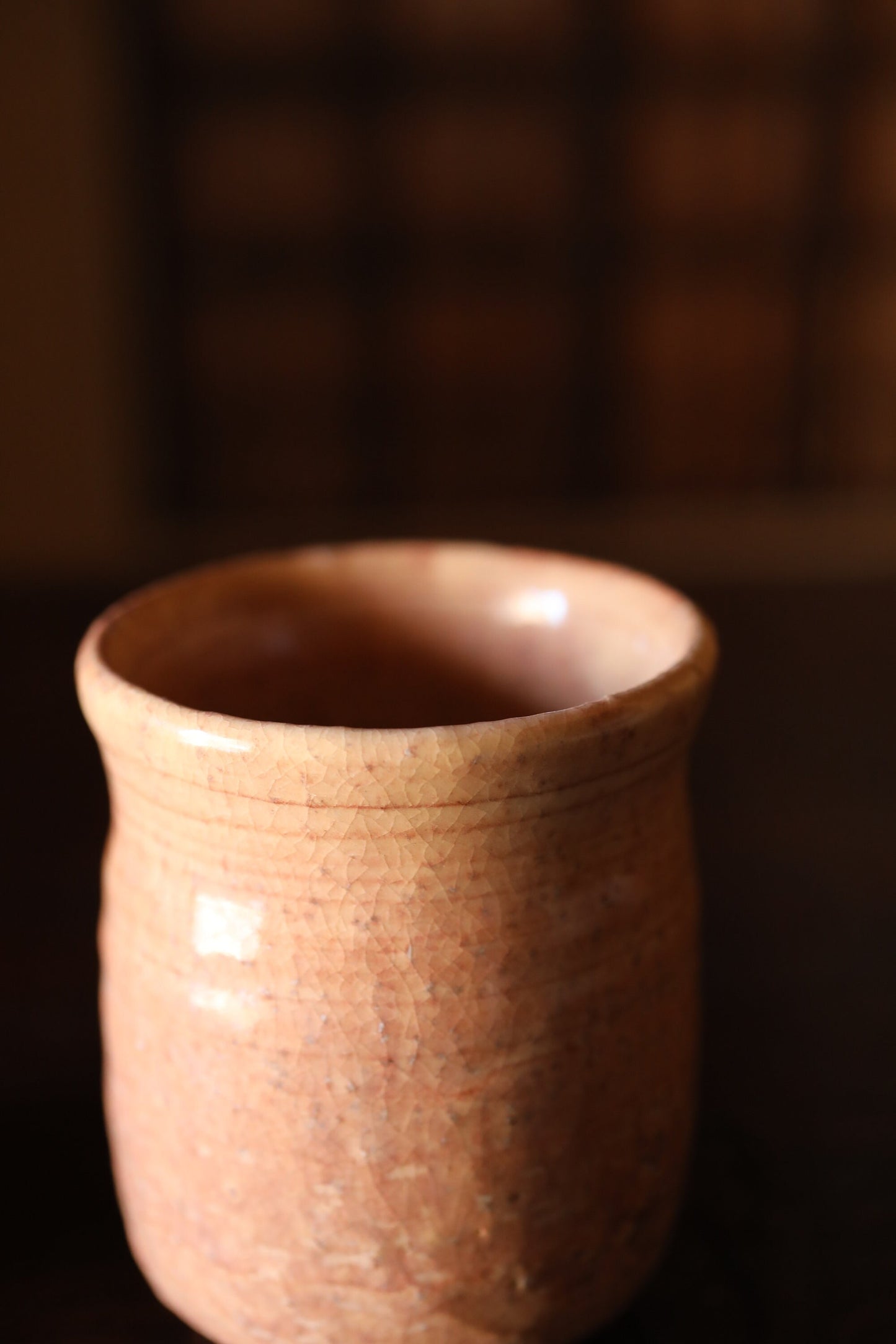 Japanese vintage HAGI ware ceramic kiln Perfect tea cups set SENCHA with wooden box tableware Tea ceremony For GIFT